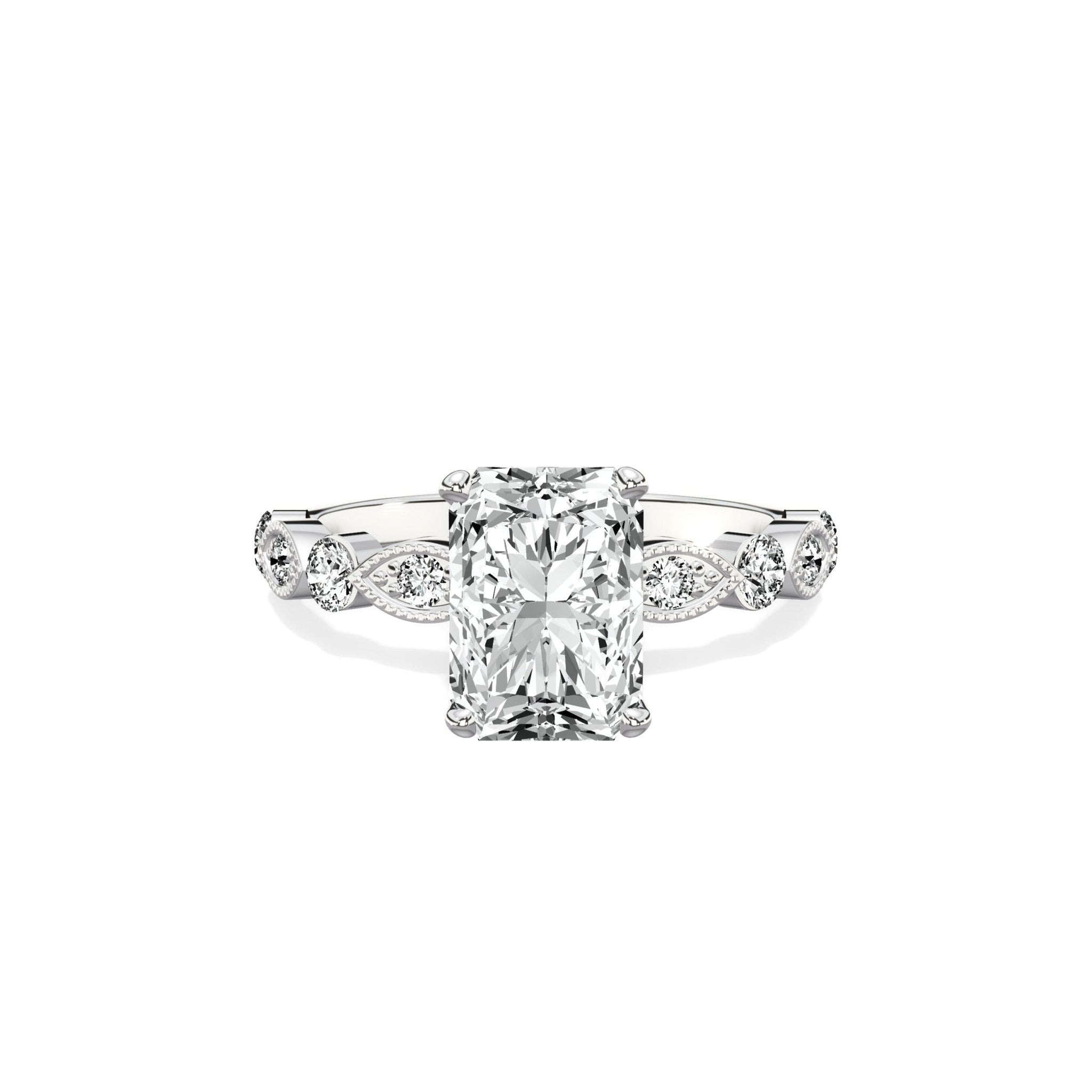 Vintage Solitaire Engagement Ring - The Better Diamonds