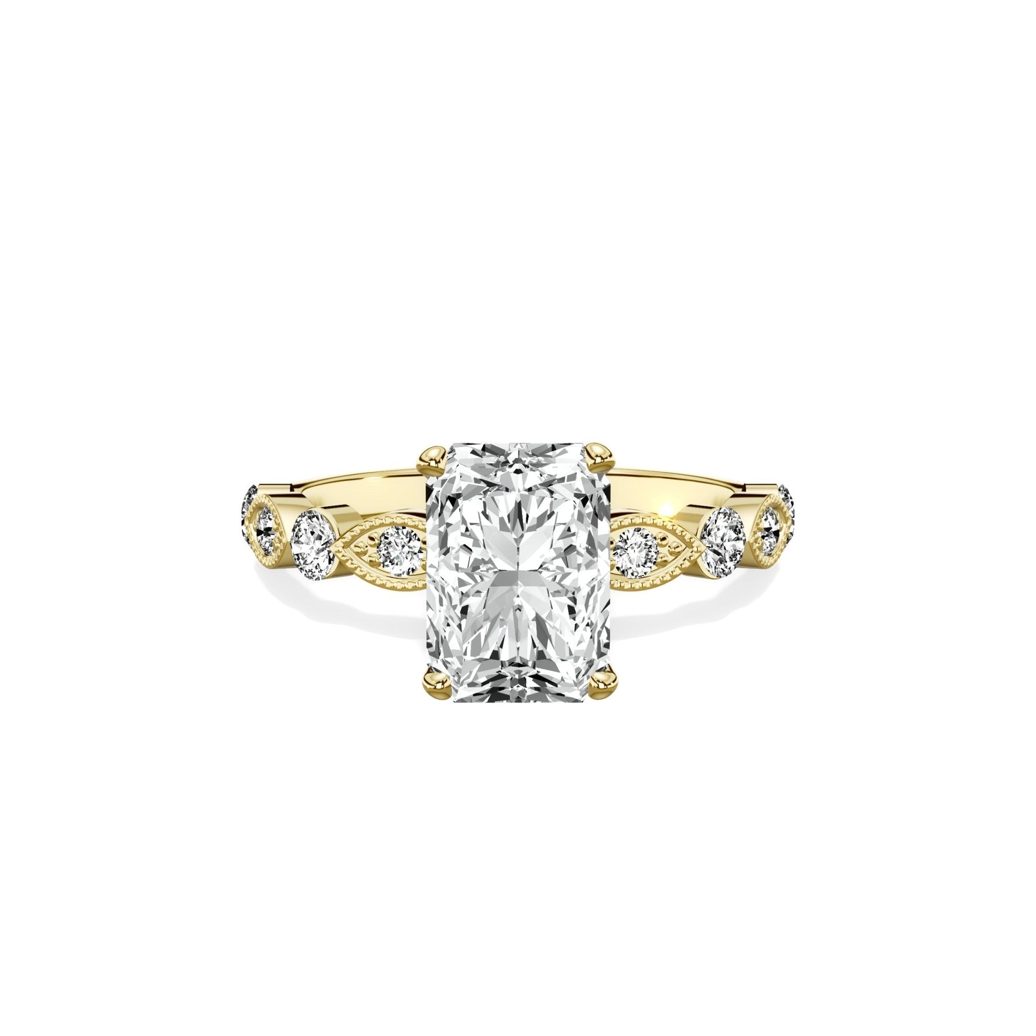 Vintage Solitaire Engagement Ring - The Better Diamonds