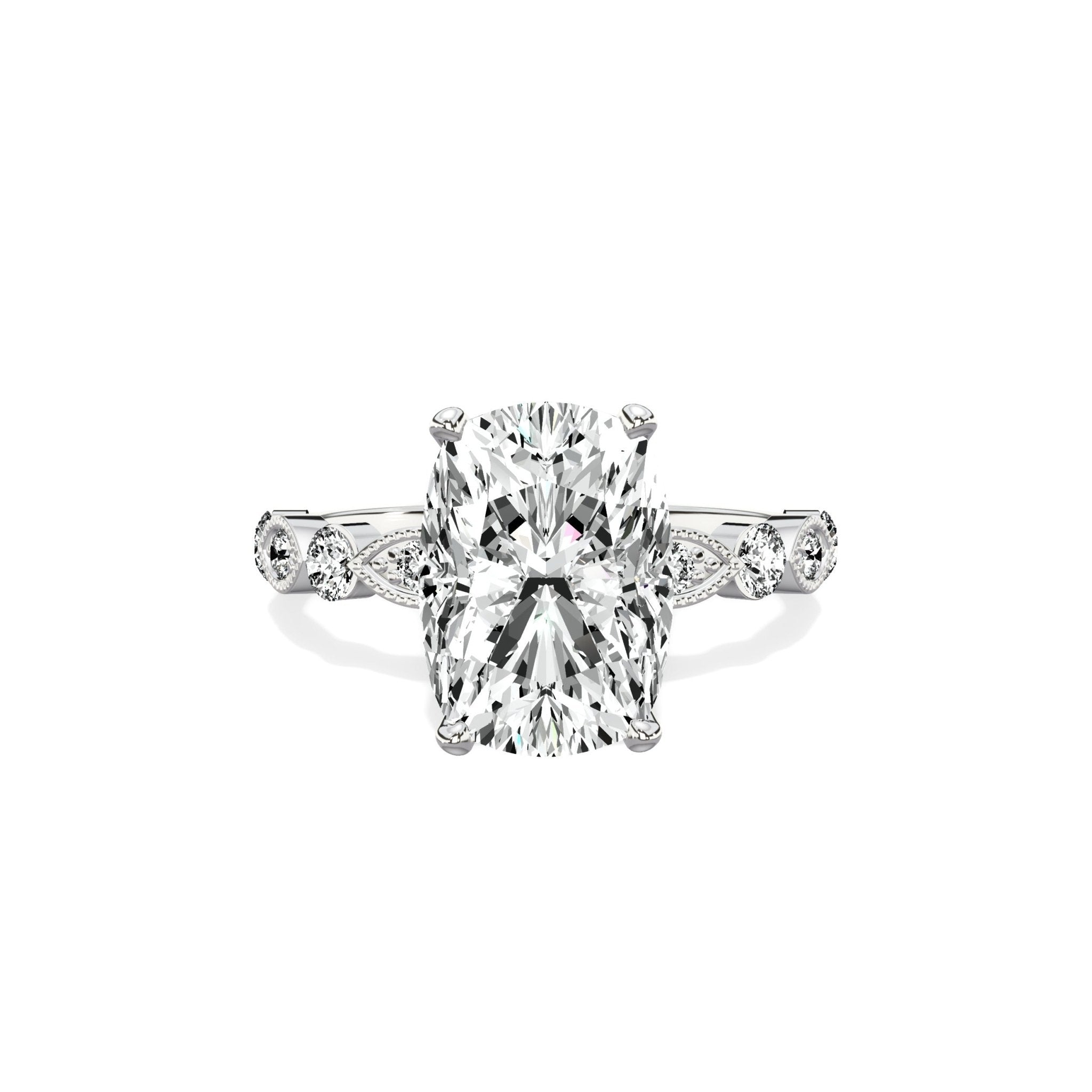 Vintage Solitaire Engagement Ring - The Better Diamonds