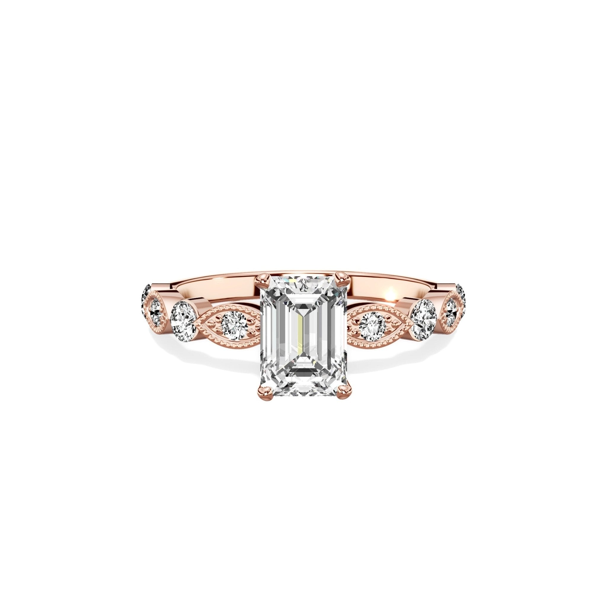 Vintage Solitaire Engagement Ring - The Better Diamonds