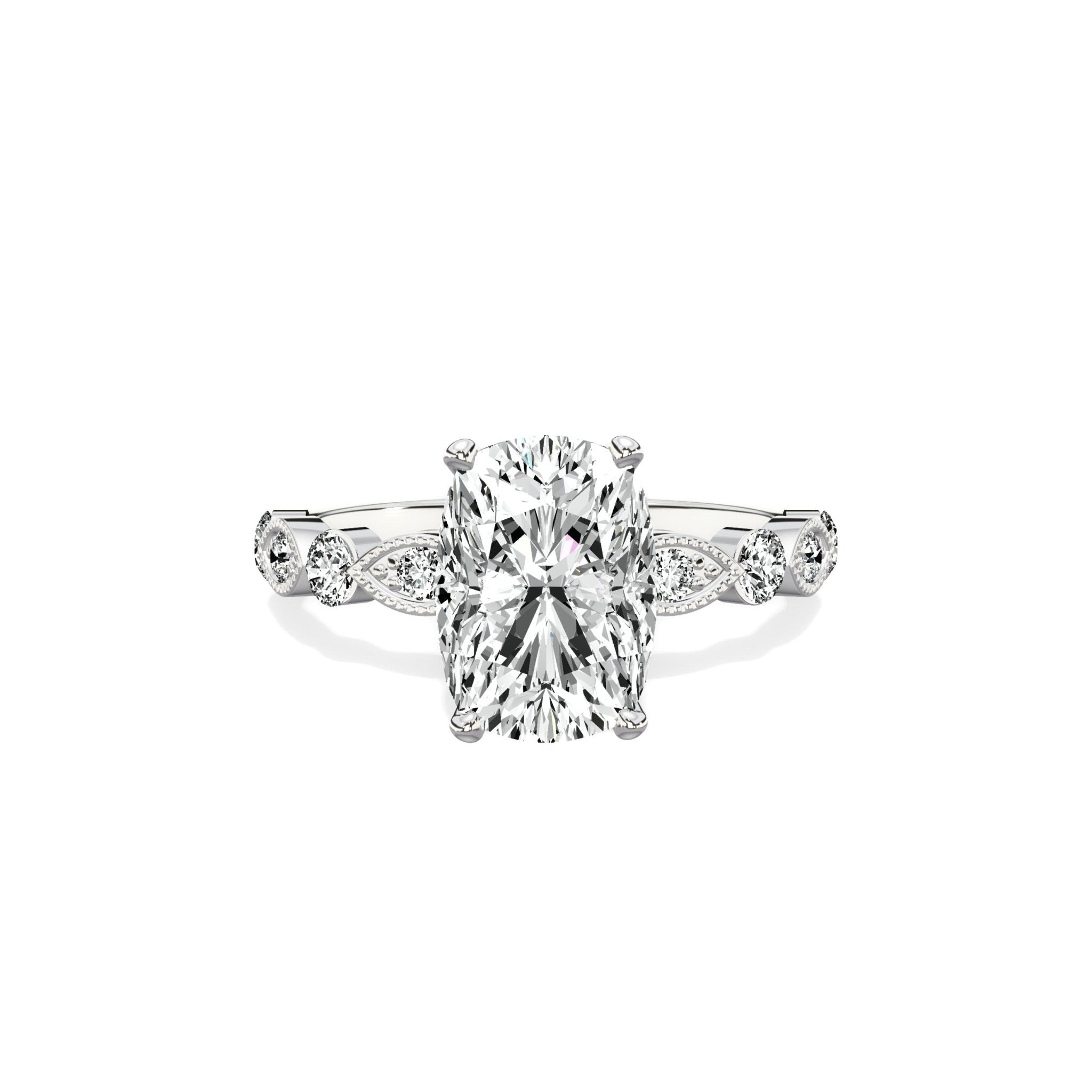 Vintage Solitaire Engagement Ring - The Better Diamonds