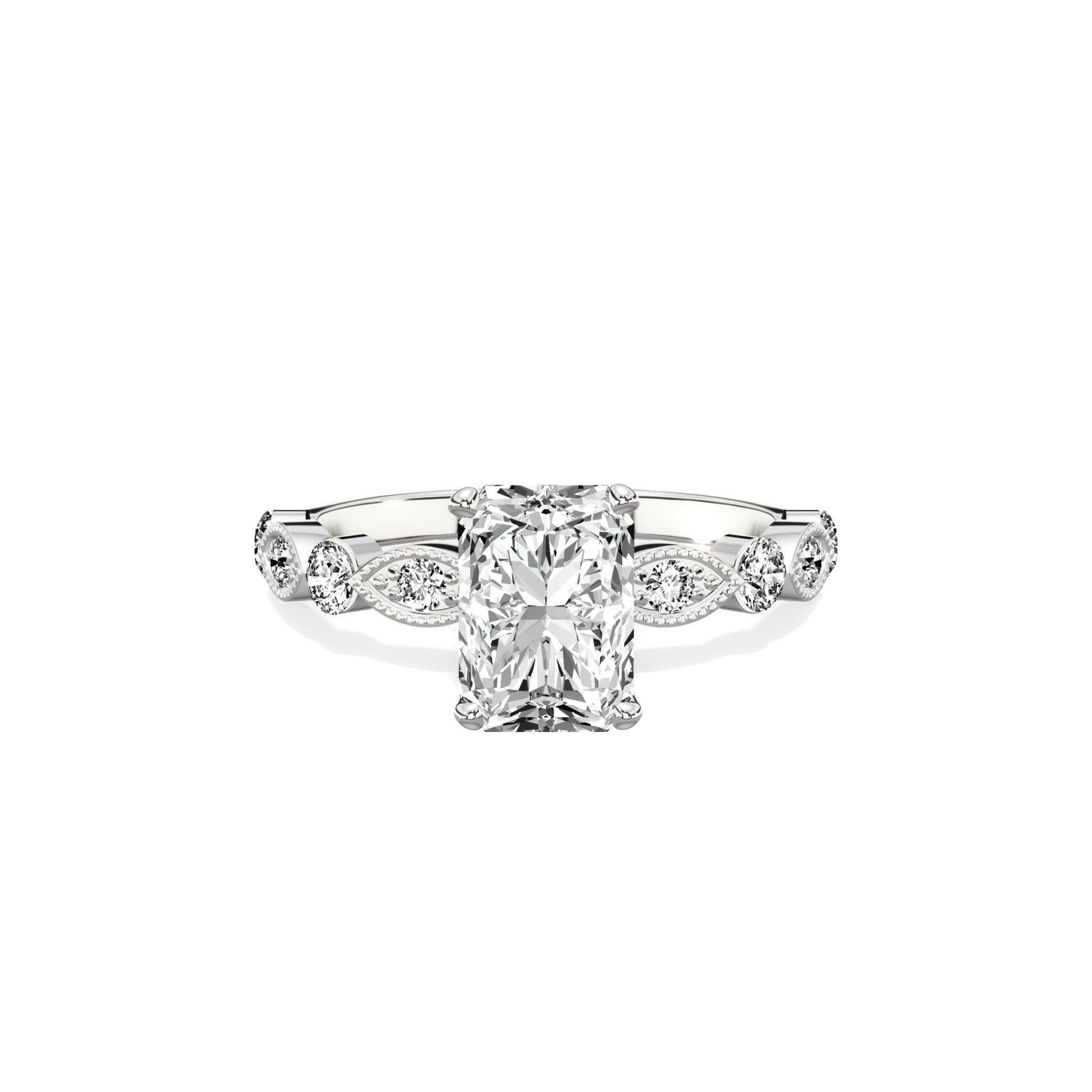 Vintage Solitaire Engagement Ring - The Better Diamonds