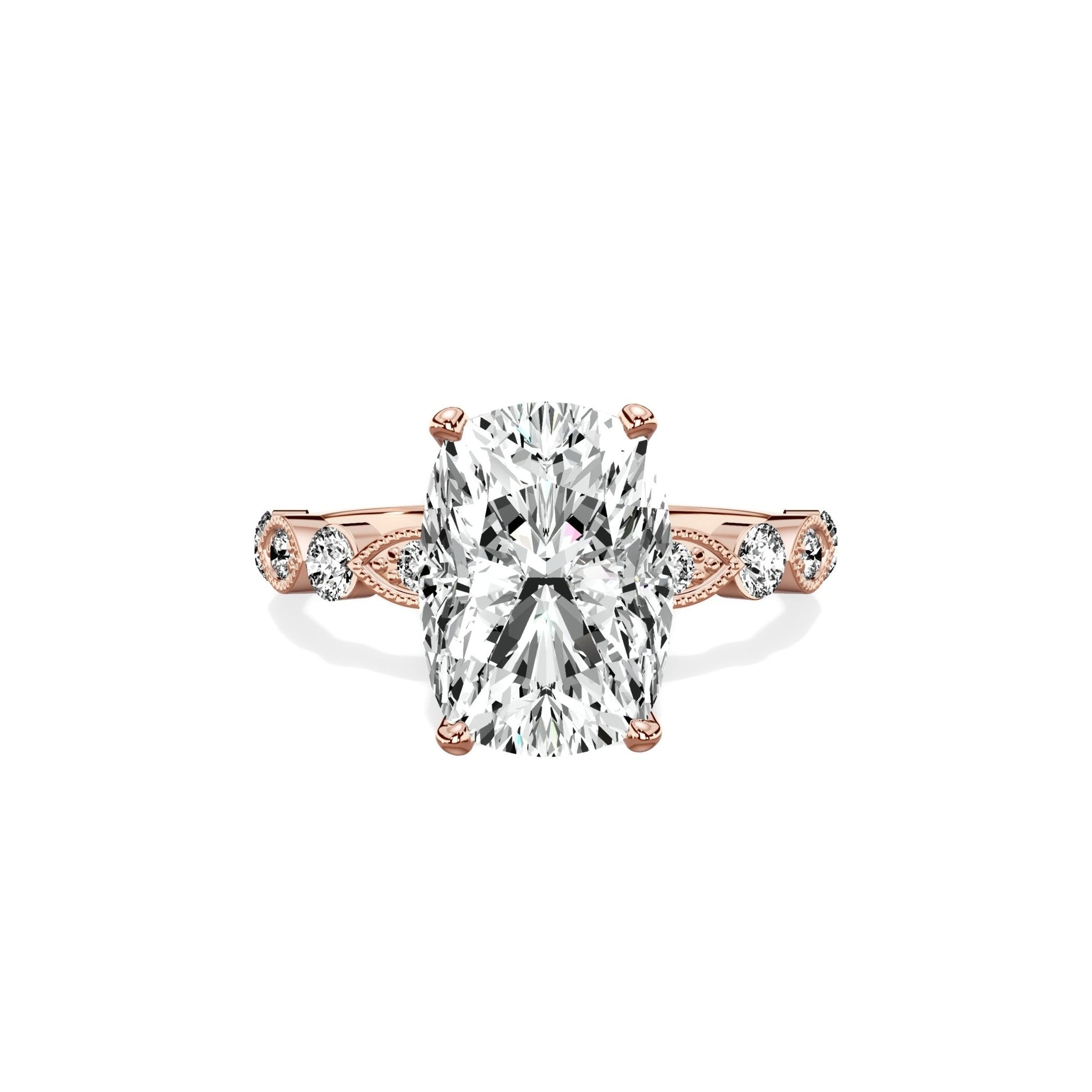 Vintage Solitaire Engagement Ring - The Better Diamonds
