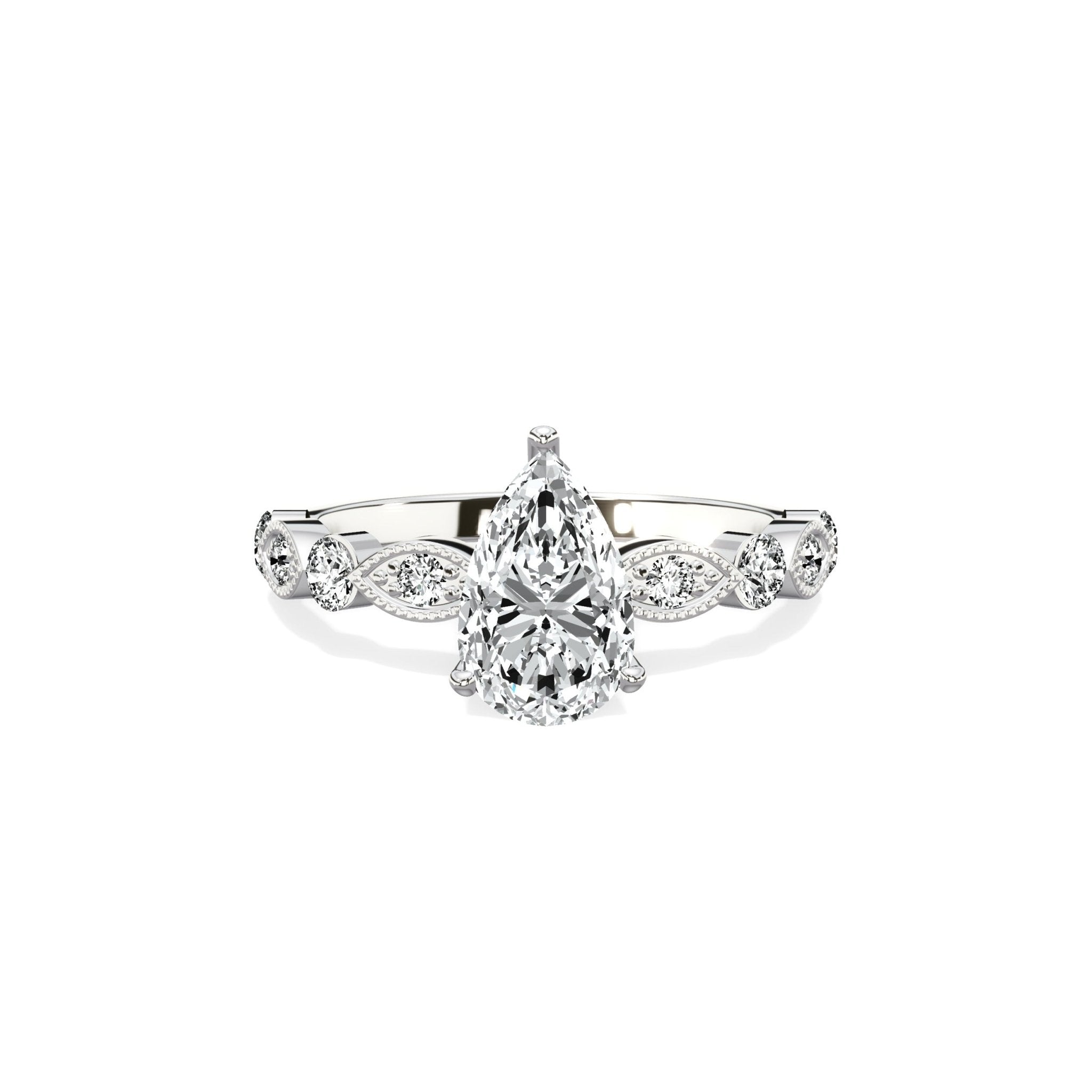 Vintage Solitaire Engagement Ring - The Better Diamonds