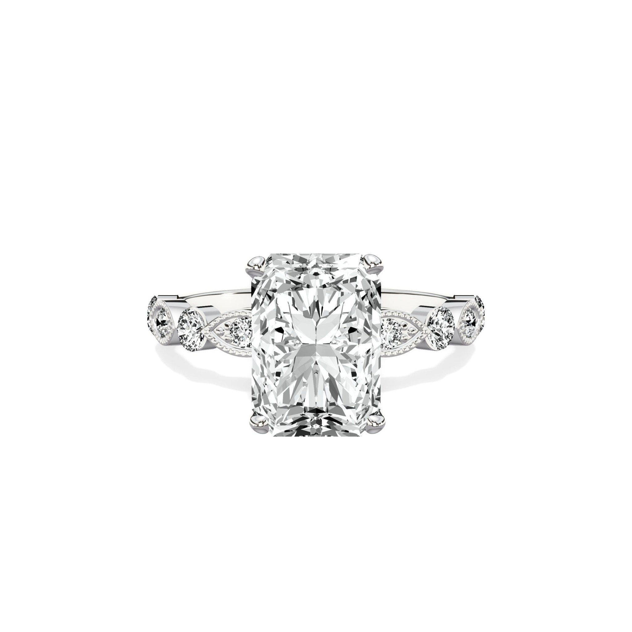 Vintage Solitaire Engagement Ring - The Better Diamonds