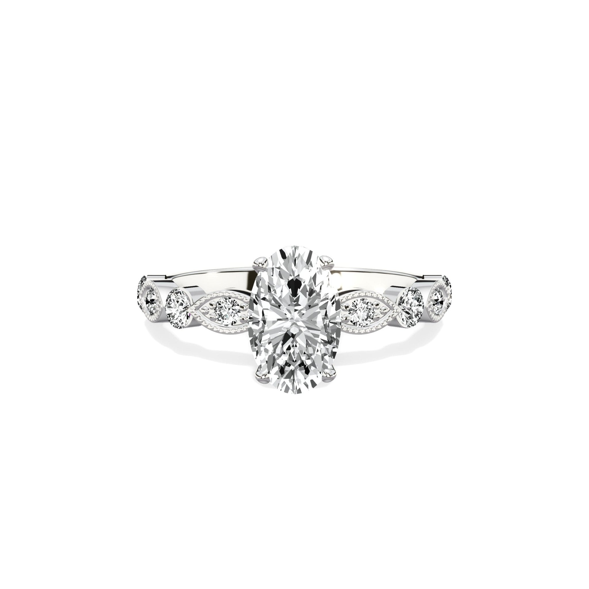 Vintage Solitaire Engagement Ring - The Better Diamonds