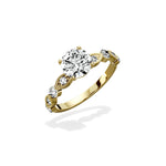 Vintage Solitaire Engagement Ring - The Better Diamonds