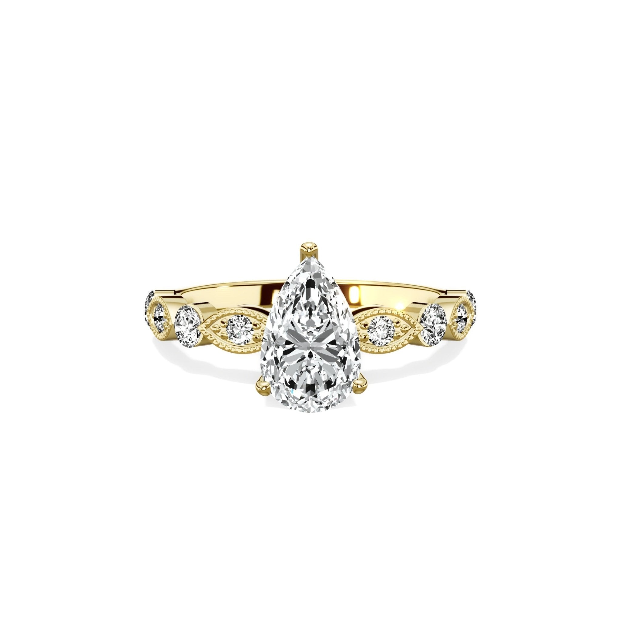 Vintage Solitaire Engagement Ring - The Better Diamonds