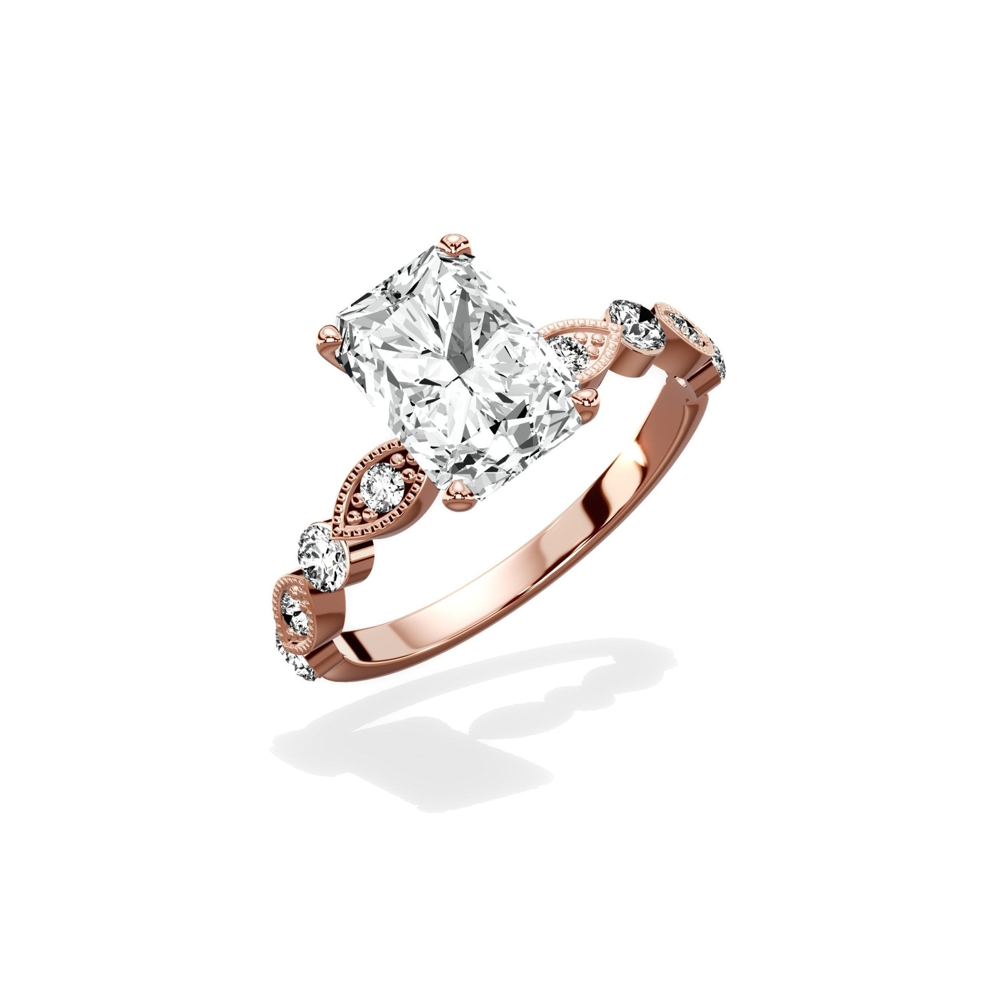 Vintage Solitaire Engagement Ring - The Better Diamonds