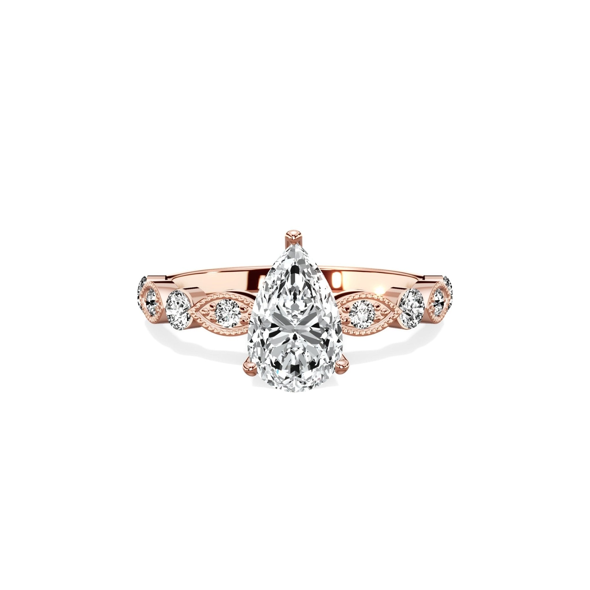 Vintage Solitaire Engagement Ring - The Better Diamonds