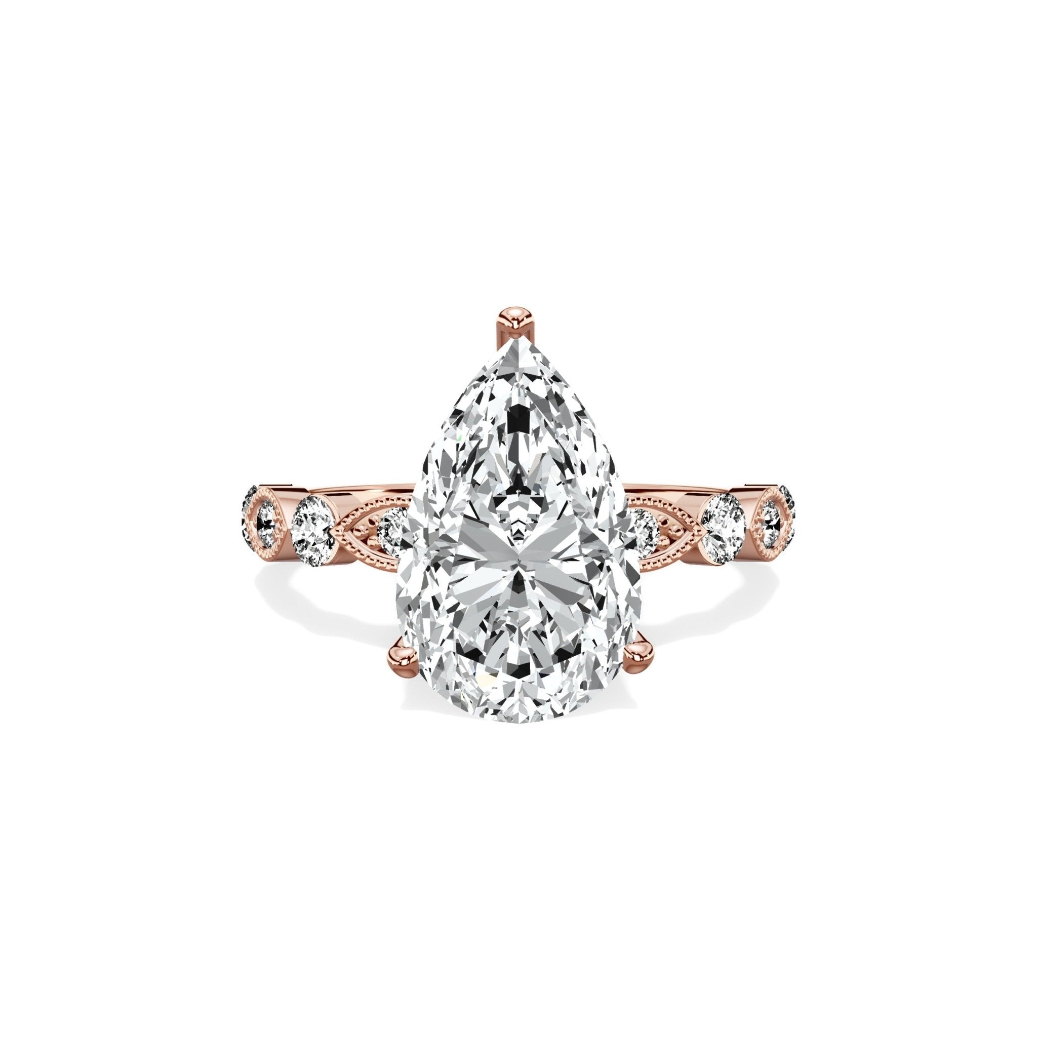 Vintage Solitaire Engagement Ring - The Better Diamonds