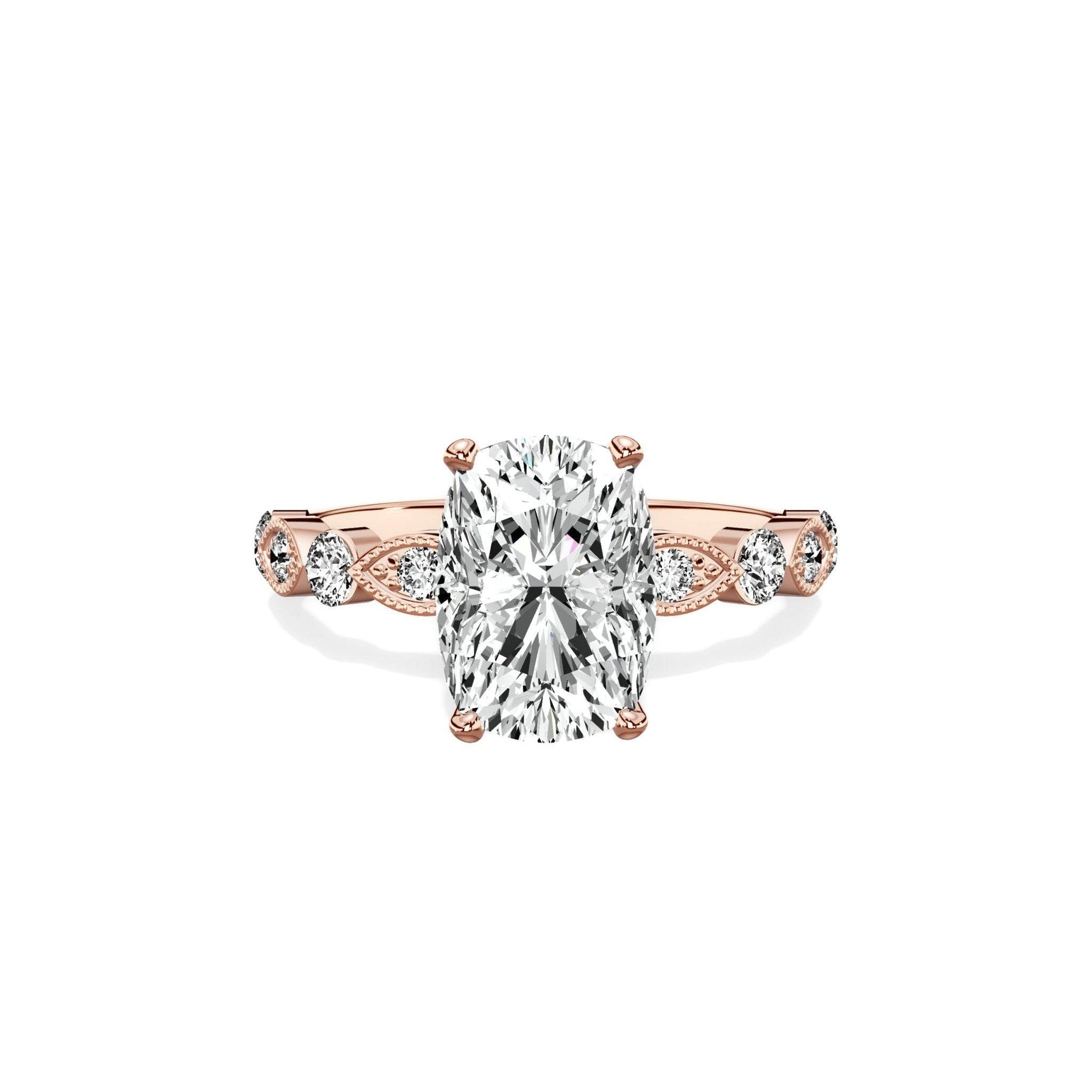 Vintage Solitaire Engagement Ring - The Better Diamonds