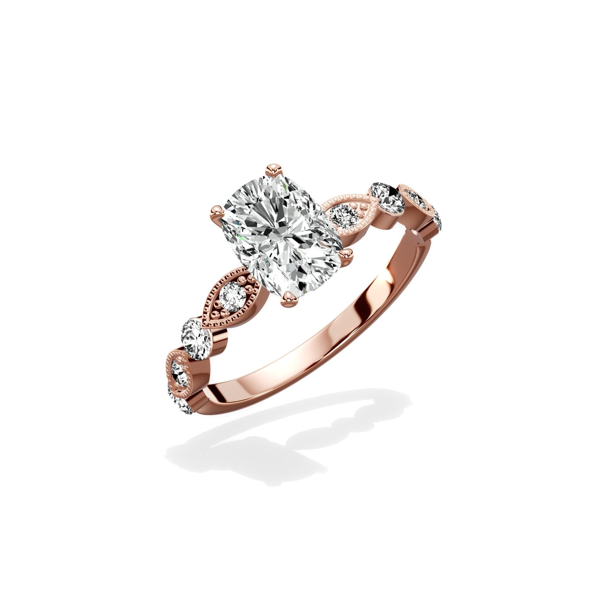 Vintage Solitaire Engagement Ring - The Better Diamonds