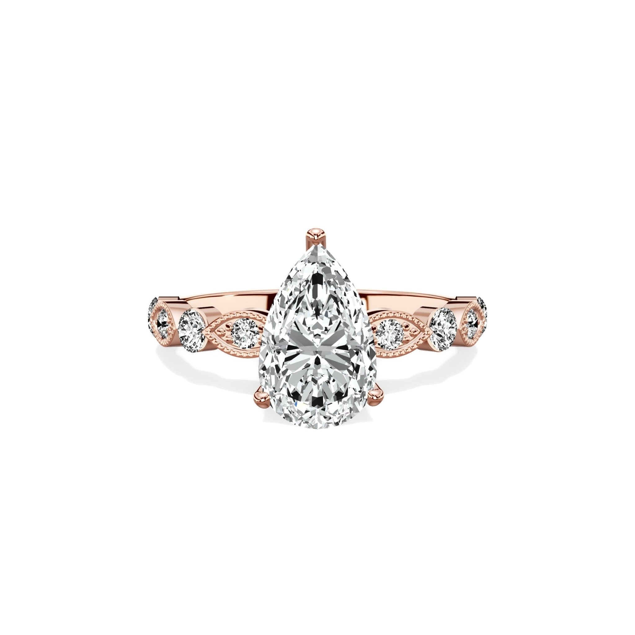 Vintage Solitaire Engagement Ring - The Better Diamonds