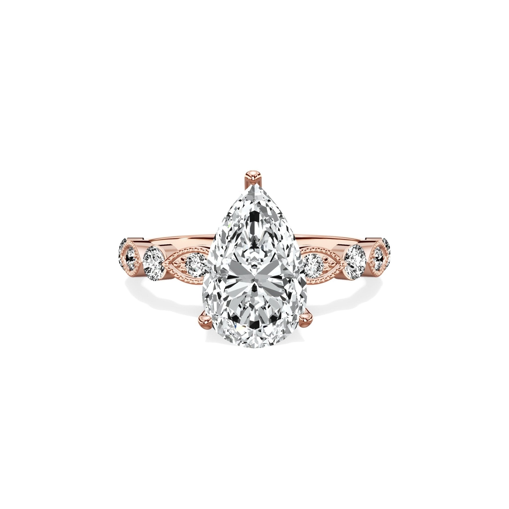 Vintage Solitaire Engagement Ring - The Better Diamonds