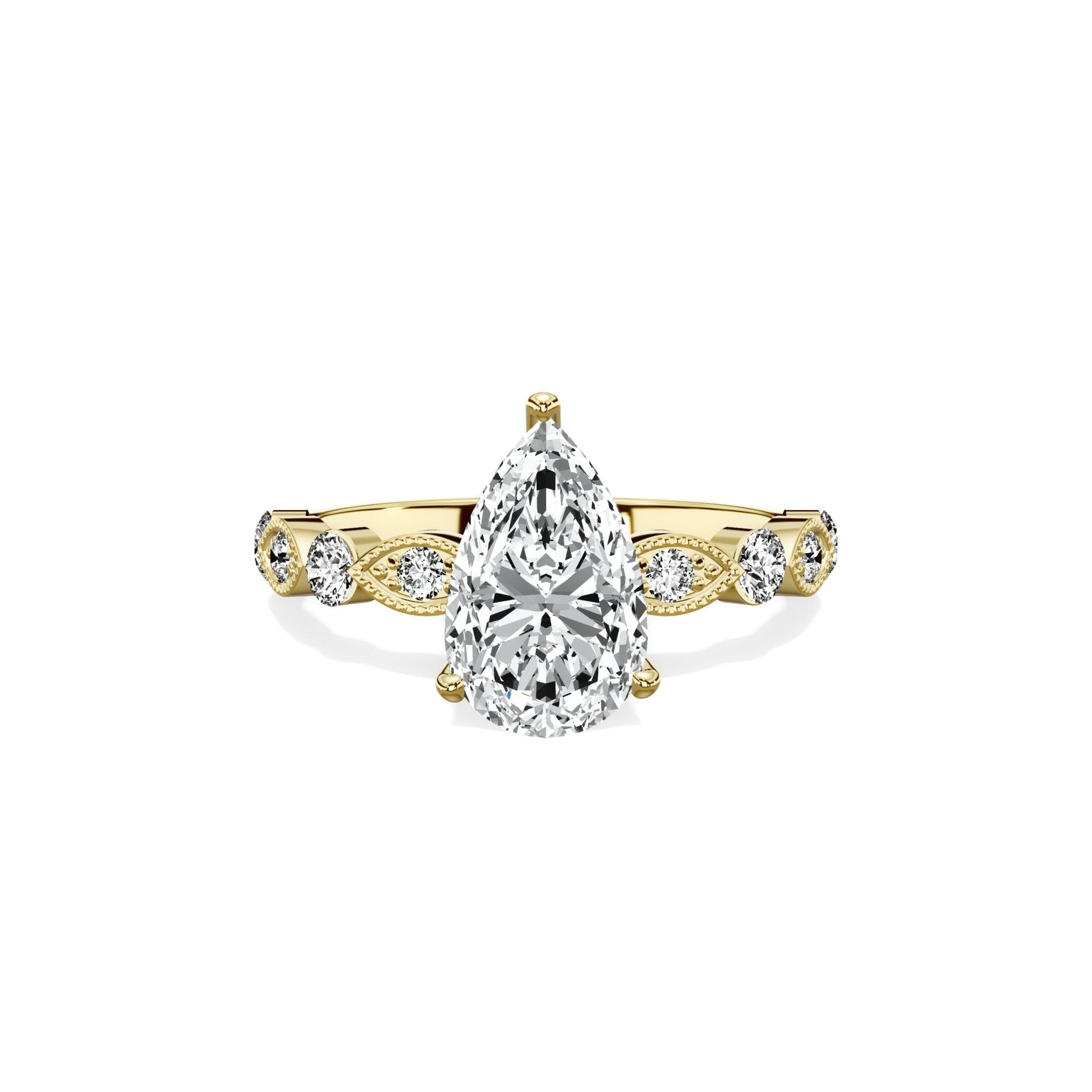 Vintage Solitaire Engagement Ring - The Better Diamonds