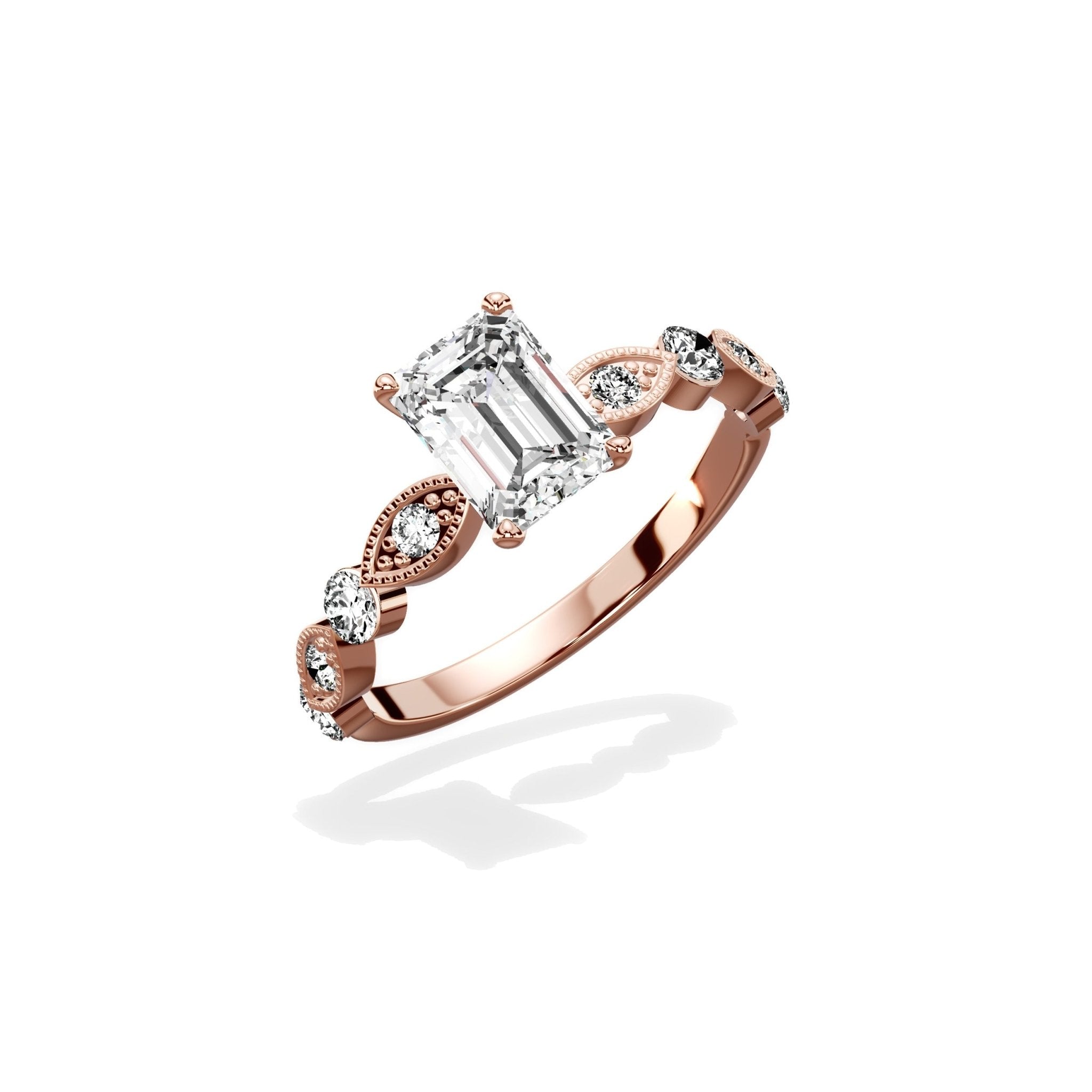 Vintage Solitaire Engagement Ring - The Better Diamonds