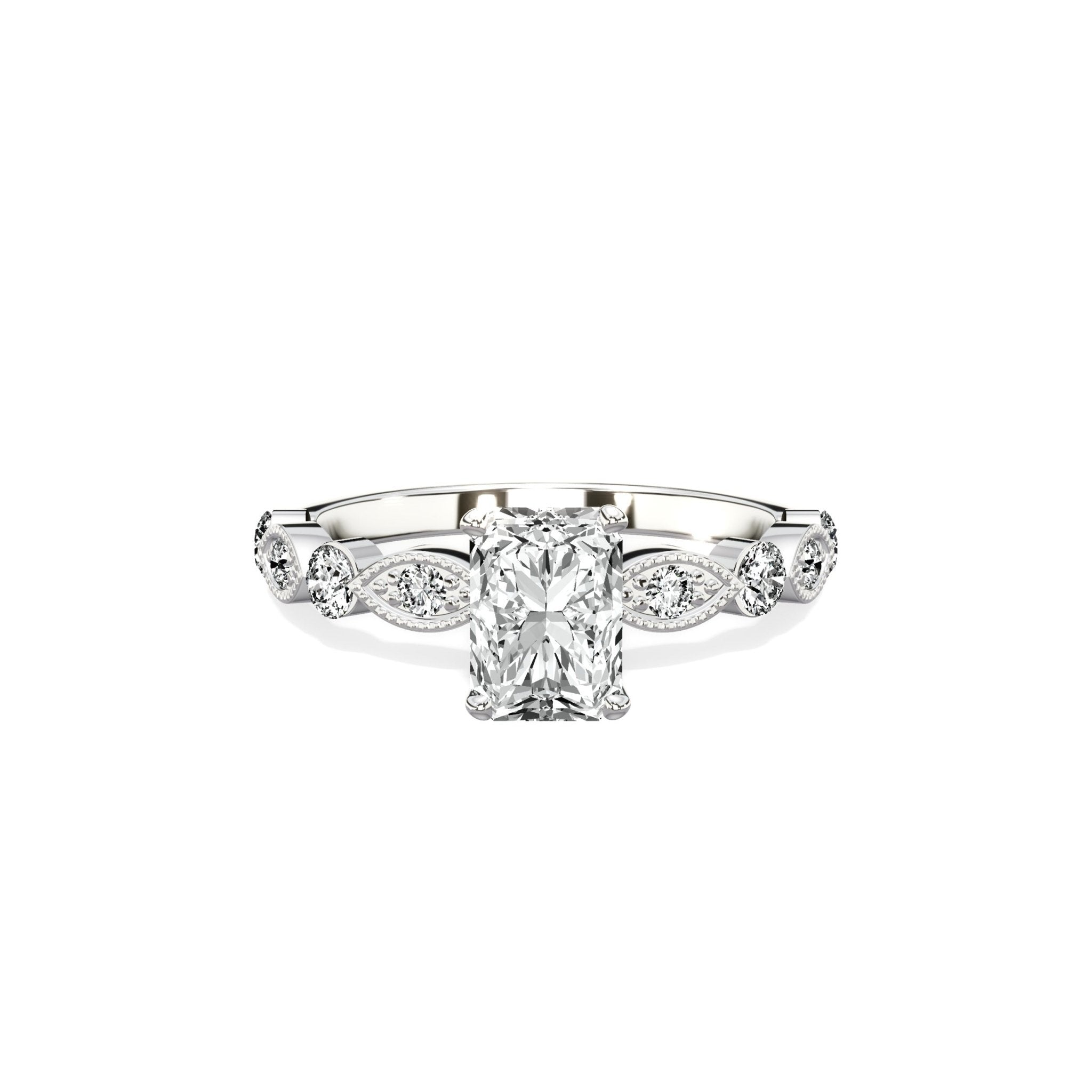 Vintage Solitaire Engagement Ring - The Better Diamonds