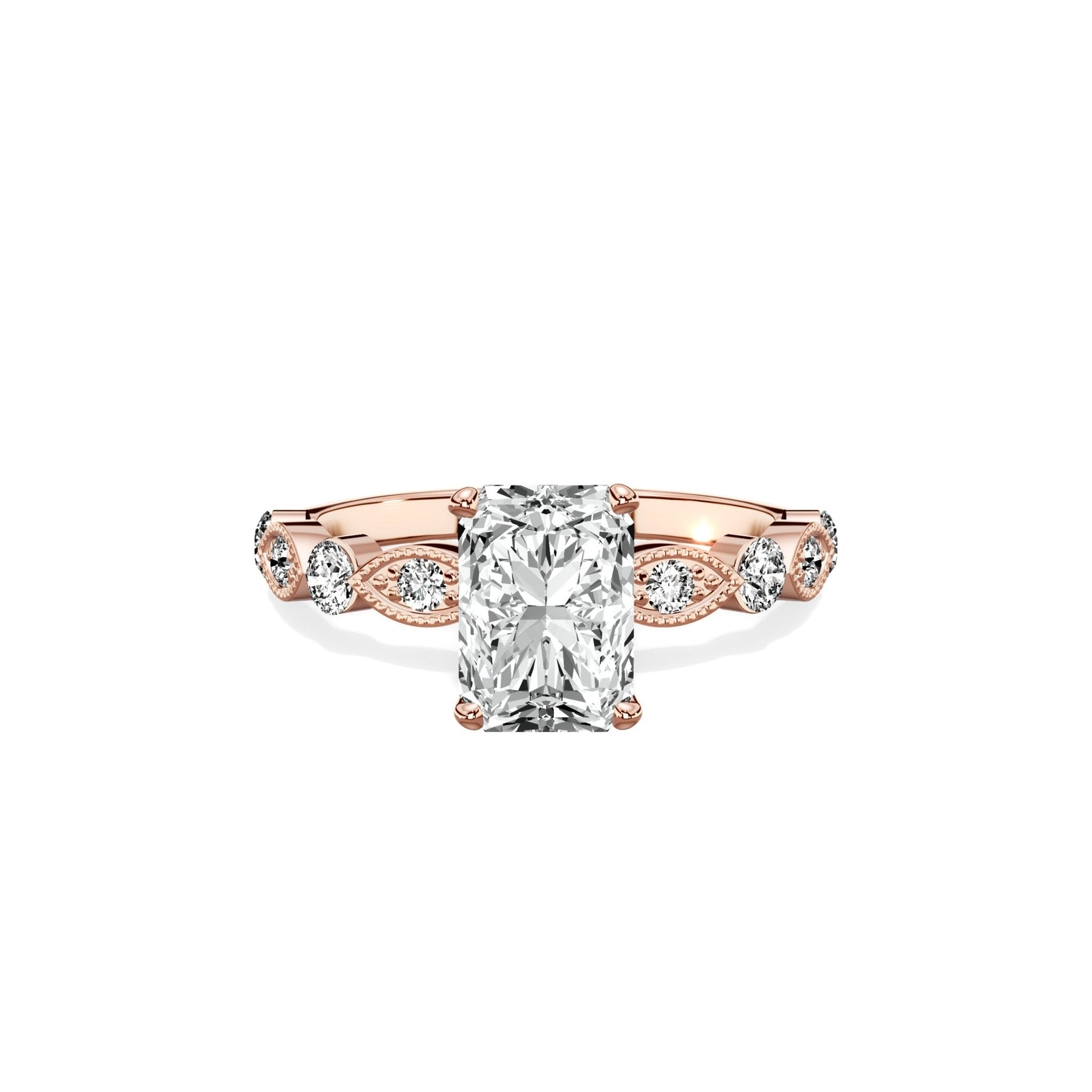 Vintage Solitaire Engagement Ring - The Better Diamonds