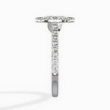 Classic Halo Cathedral Engagement Ring