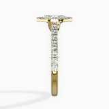 Classic Halo Cathedral Engagement Ring