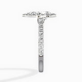Classic Halo Cathedral Engagement Ring