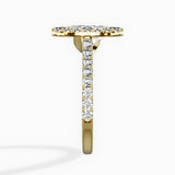Classic Halo Cathedral Engagement Ring