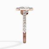 Classic Halo Cathedral Engagement Ring