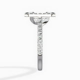 Classic Halo Cathedral Engagement Ring