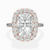 Classic Halo Cathedral Engagement Ring