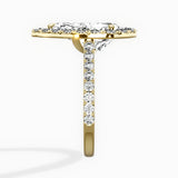 Classic Halo Cathedral Engagement Ring