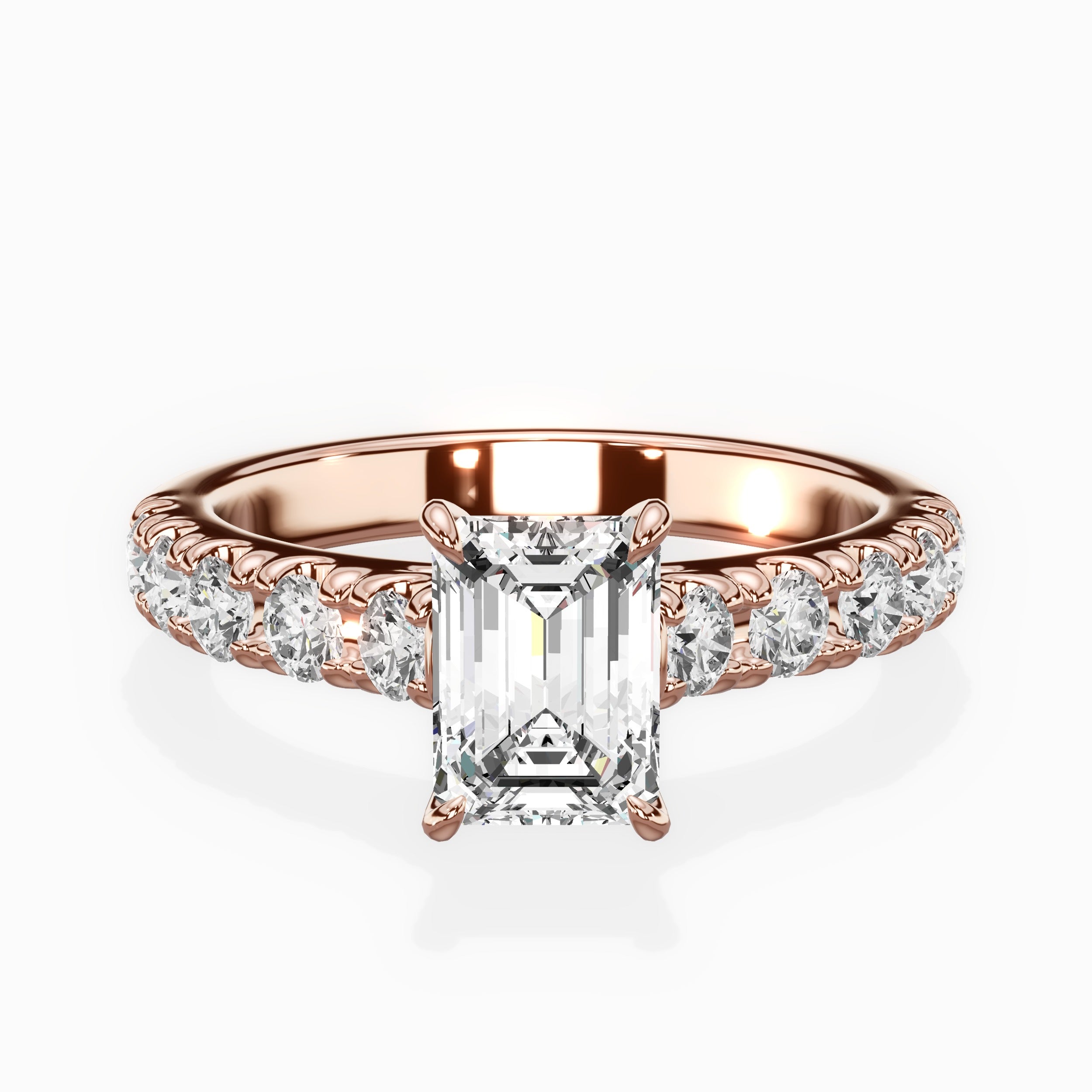 Timeless Hidden Halo Engagement Ring