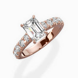 Timeless Hidden Halo Engagement Ring