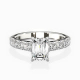 Timeless Hidden Halo Engagement Ring