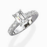 Timeless Hidden Halo Engagement Ring
