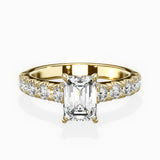 Timeless Hidden Halo Engagement Ring