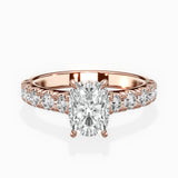 Timeless Hidden Halo Engagement Ring