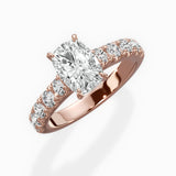 Timeless Hidden Halo Engagement Ring