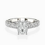 Timeless Hidden Halo Engagement Ring