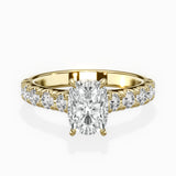 Timeless Hidden Halo Engagement Ring