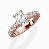 Timeless Hidden Halo Engagement Ring