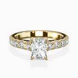 Timeless Hidden Halo Engagement Ring