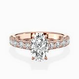 Timeless Hidden Halo Engagement Ring