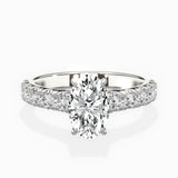 Timeless Hidden Halo Engagement Ring