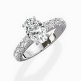 Timeless Hidden Halo Engagement Ring