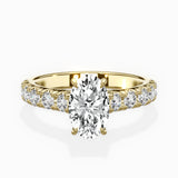 Timeless Hidden Halo Engagement Ring