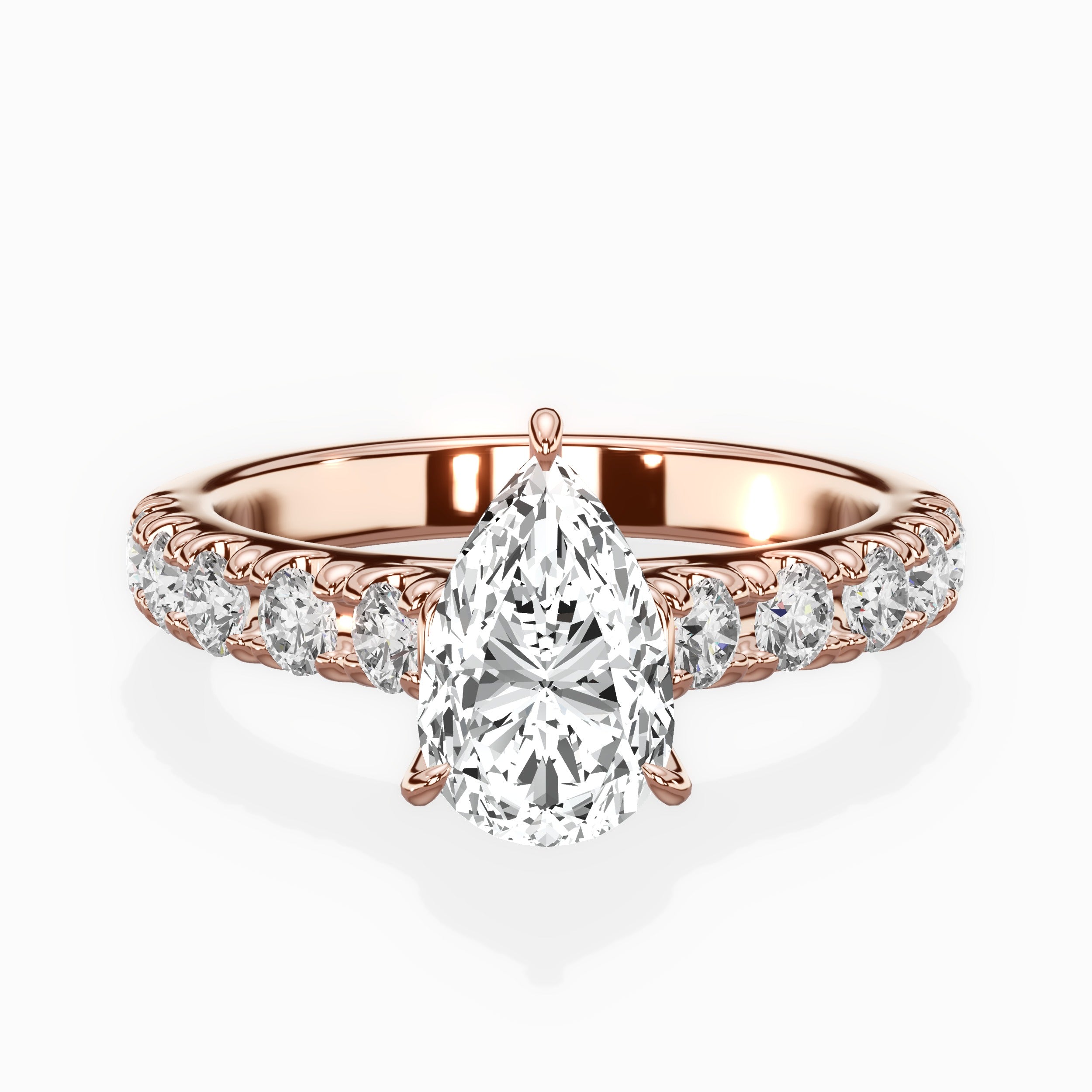 Timeless Hidden Halo Engagement Ring