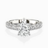 Timeless Hidden Halo Engagement Ring