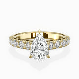 Timeless Hidden Halo Engagement Ring