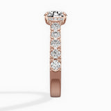 Timeless Hidden Halo Engagement Ring